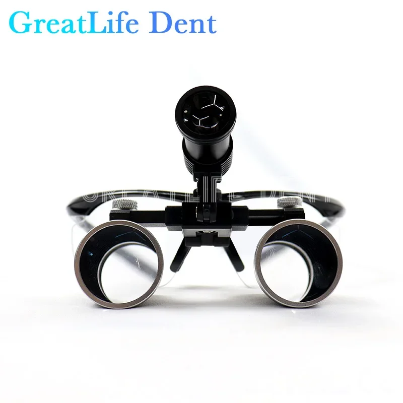 

GreatLife Dent Dental Magnifier 2.5x /3.5x Medical Loupes Magnification Binocular Headlight Headlamp 3W/5W Seperately