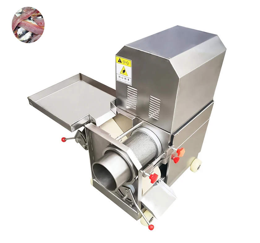 Fish Waste Processing Machine Fish Skin Remover Automatic Salmon Skinner Fish Deboner Tool