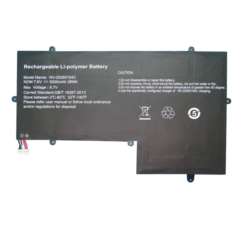 Laptop Replacement Battery For Dicle Click book Clickbook D13U D14U New