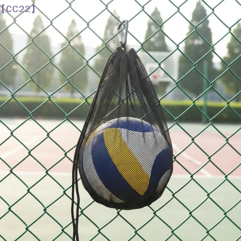 【CC22】Large Capacity Basketball Drawstring Net Bag Portable Sports Training Ball Storage Bag Durable Oxford Cloth Fitness Pouch