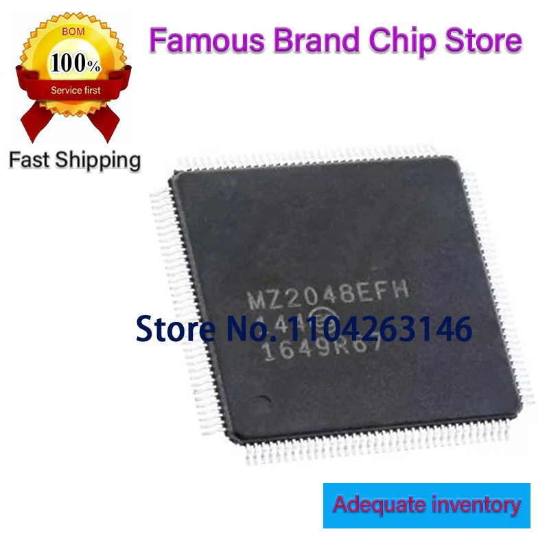 100% Good PIC32MZ2048EFH144-I/PH TQFP-144 MZ2048EFH144 