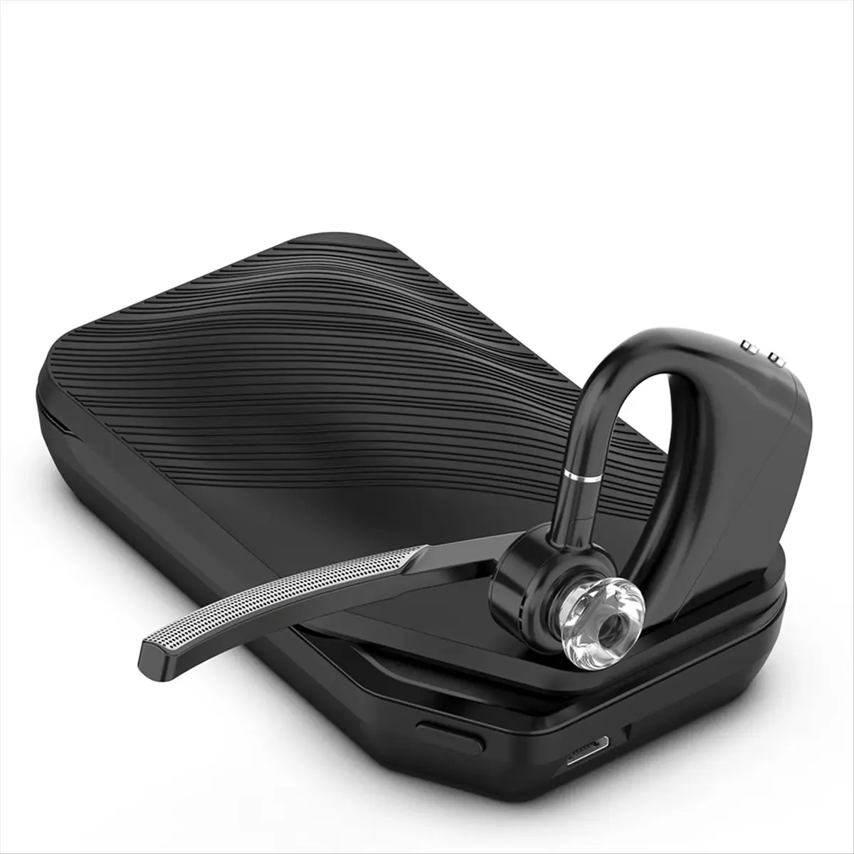 Caja de carga de auriculares portátil puntual, Protector de almacenamiento de auriculares Bluetooth, funda de cargador Usb para Plantronics Voyager 5210