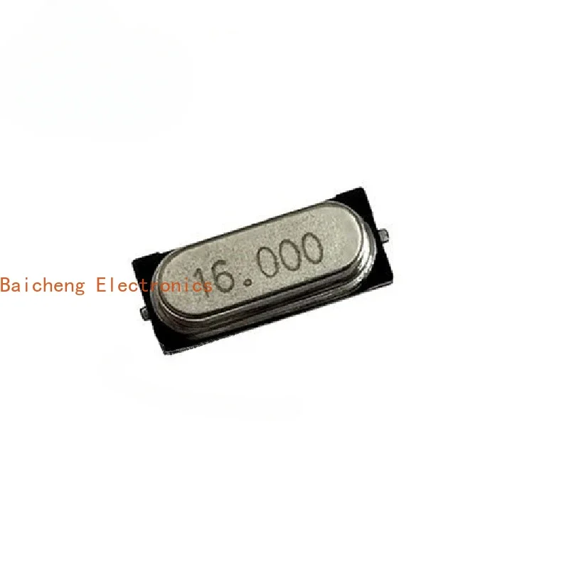 100pcs 49SMD 16.000MHz 16MHz Passive crystal oscillator SMD In Stock