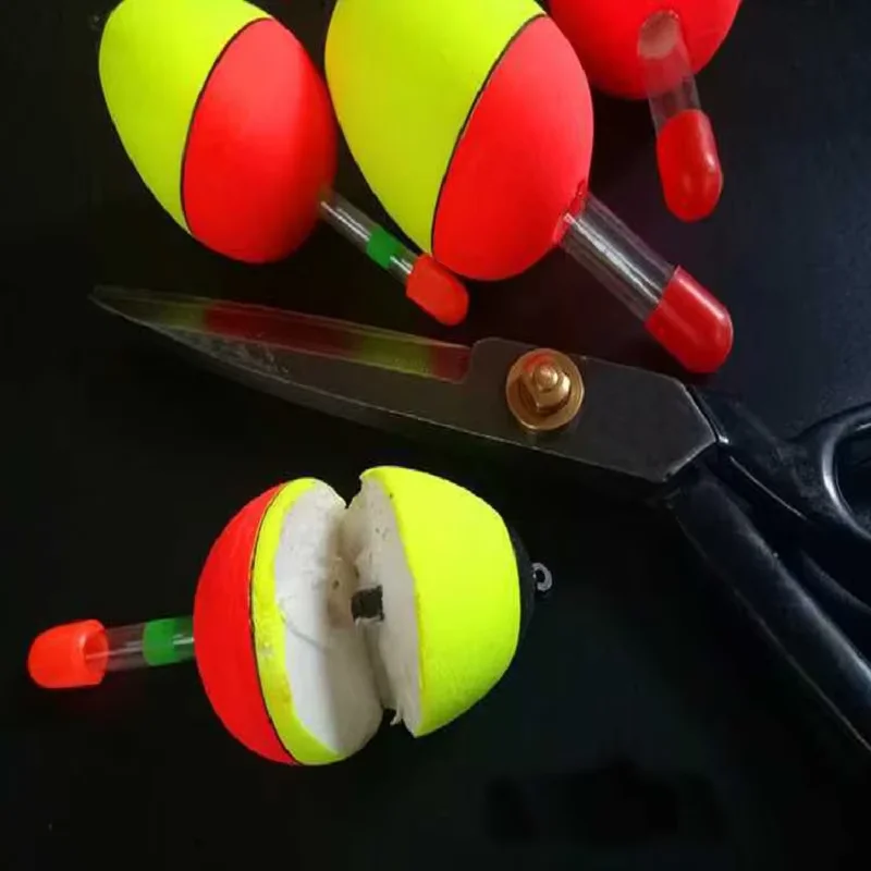 3pcs 5/10/15g EVA Fishing Float Light Stick Foam Plastic Bobber Sea Rock Fishing Striking Floats image 4