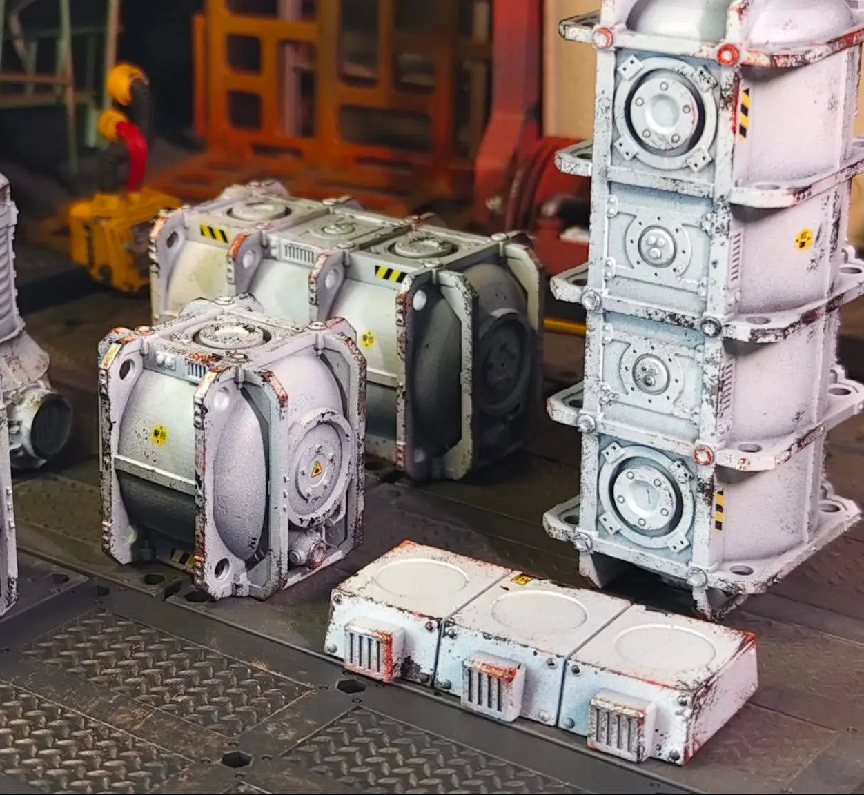 

Make Old Oil Tank Materials Storage Factories Model Ornaments Handmade Old Mini Toys For Military To Handle