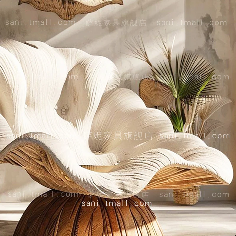 Petal Shaped Leisure Sofa, Lily Wave Sofa