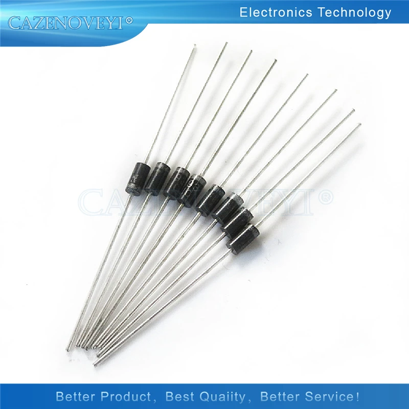 50PCS 1N5817 1N5819 1N5399 1N4937 1N4004 Schottky Rectifier Diode 1N4001 1N4007 UF4007 HER107 FR207 FR157 FR107 RL207 DO-41