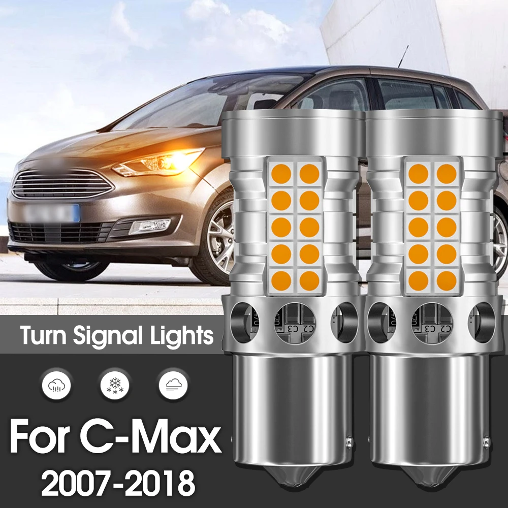 Canbus LED Blinker Licht Lampe 2 stücke Zubehör Für Ford C-Max C Max 2007-2018 2008 2009 2010 2011 2012 2013 2014 2015 2016