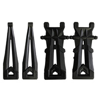 4Pcs Rear Upper and Lower Arm SJ08/10 for Xinlehong Hosim Q901 Q902 Q903 9130 9136 9137 1/16 RC Car Spare Parts