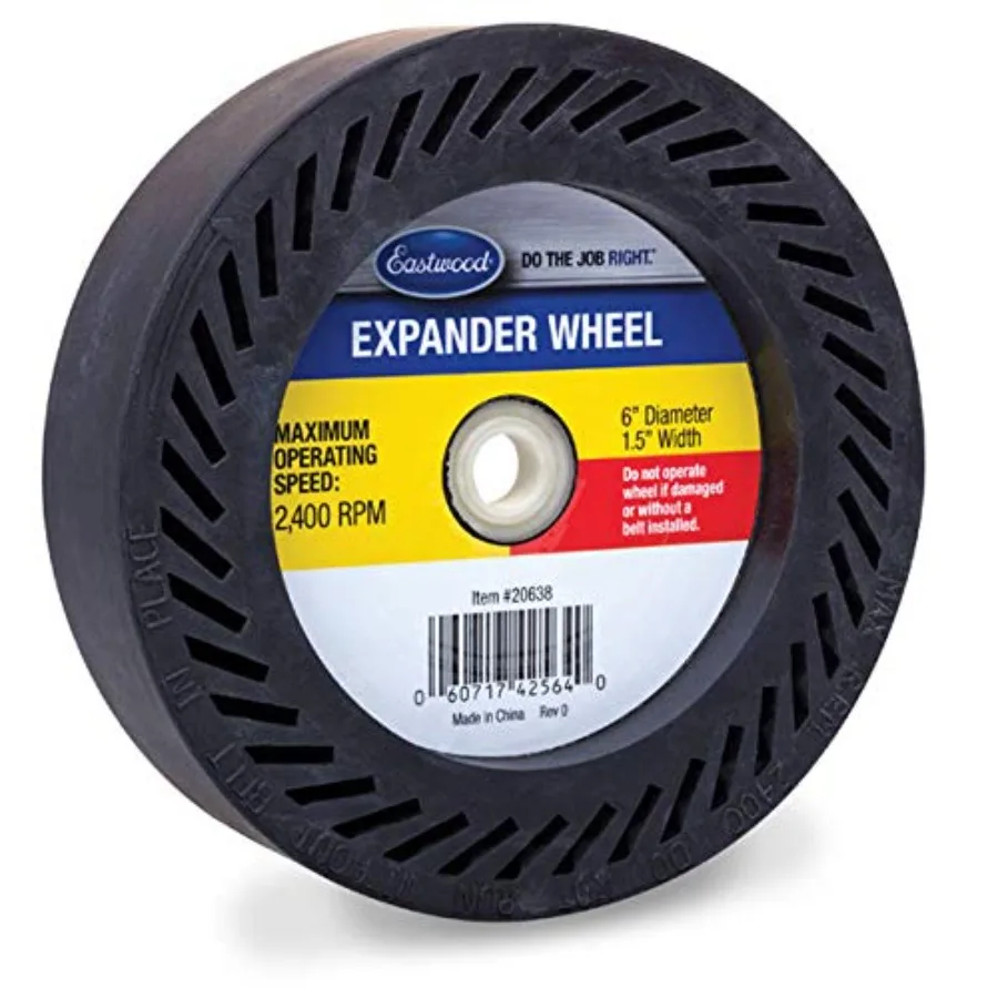 

Expander Wheel Expandable Rubber Drum for Sanding Or Grinding Belts Polishing and Cleaning and Derusting and Deburring Working