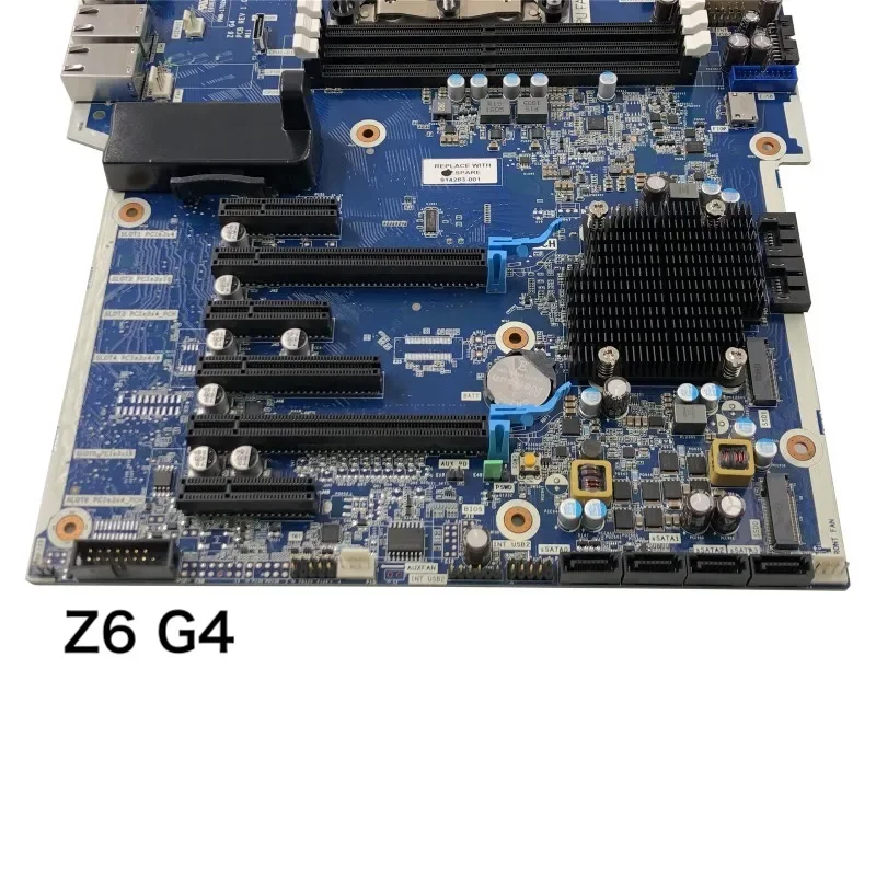 Carte mère pour station de travail HP Z6 G4, 914283 testée, entièrement fonctionnelle, livraison gratuite, 844781-001, 100%-001, LIncome 3647, DDR4