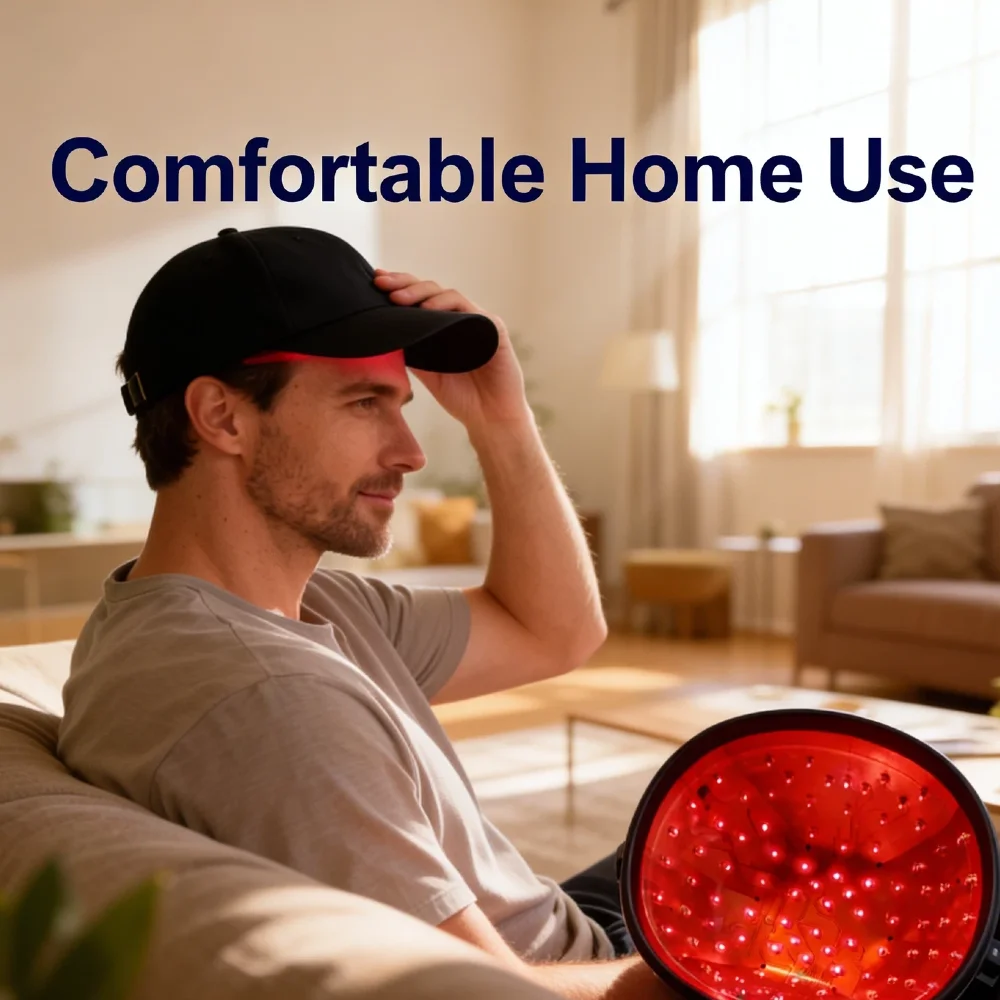 

Hair Growth Cap Anti Hair Loss Hair Growth Laser Helmet Hat Hair Regrowth Light Therapy Device Hair Growth Treatment Hat Machine