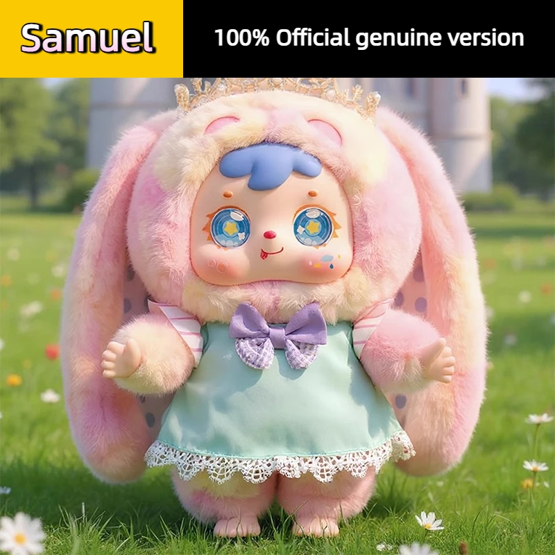 Oficjalna wersja Samuel Crown Rabbit Five Generations 400% Body Big Baby Cute Cure Doll Doll Plush New Trend Play