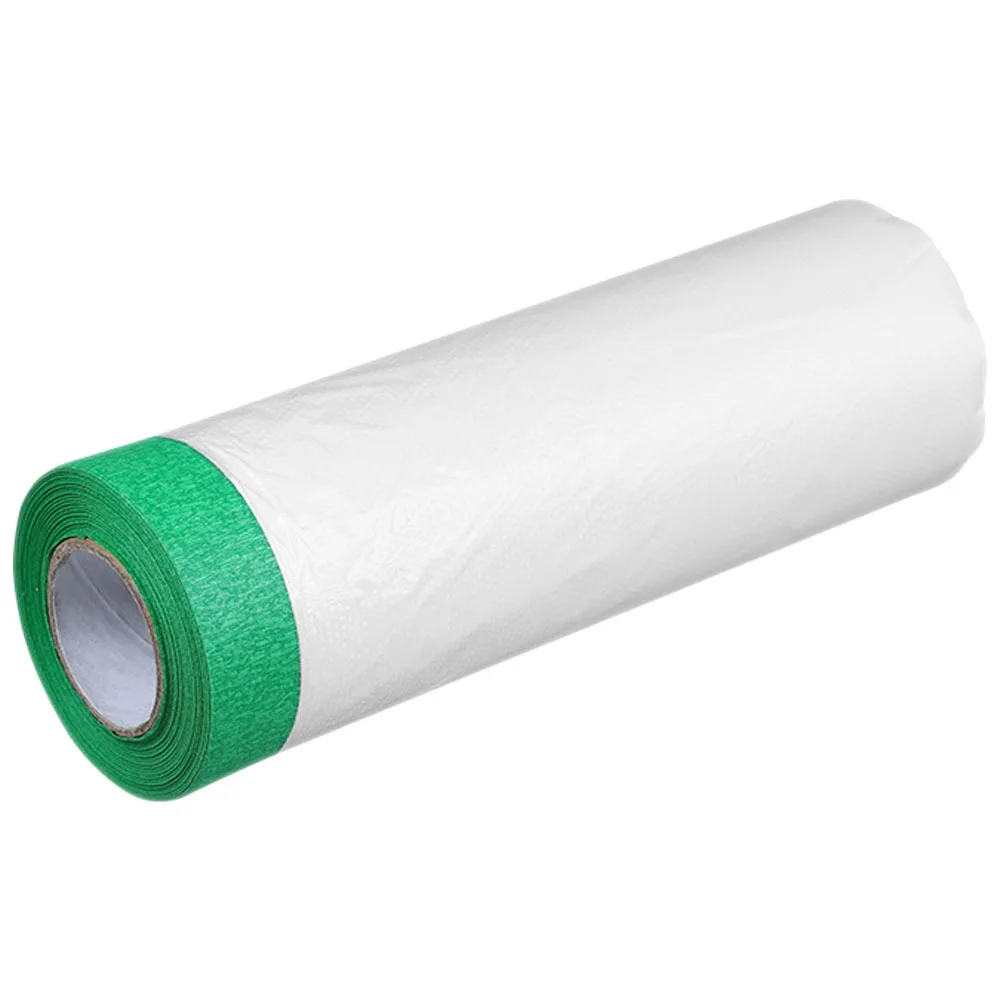 غطاء بلاستيكي لفيلم إخفاء طلاء السيارات الاحترافي للرسم متعدد الوظائف لتزيين الأثاث وحماية الجدار #4