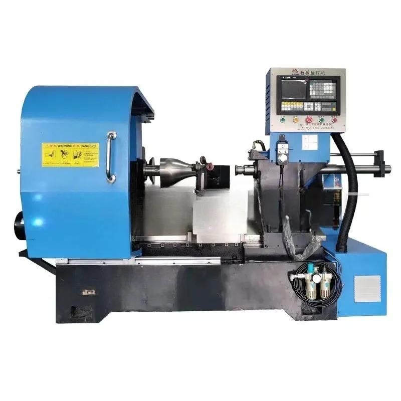 Small and medium-sized automatic CNC metal spinning machine for chandelier accessories