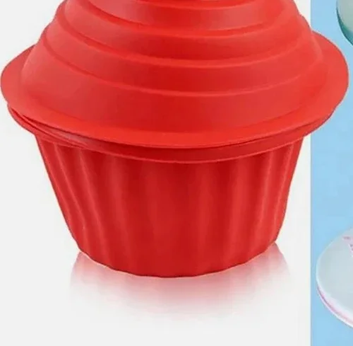 قالب سيليكون كبير للكب كيك عالي الجودة قالب كب كيك عملاق للمطبخ مقاوم للحرارة أدوات خبز الكيك أدوات خبز Moder #2