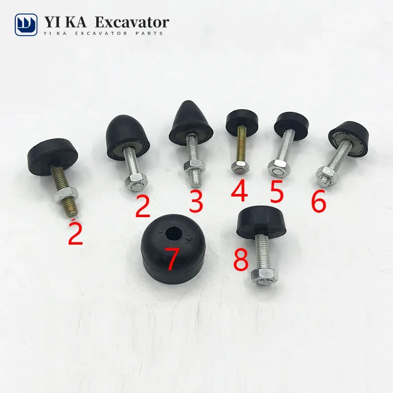 

For excavator accessories Komatsu Kobelco Sany Doosan Daewoo Hitachi Sumitomo Carter dredger Door top glue Door gel granule