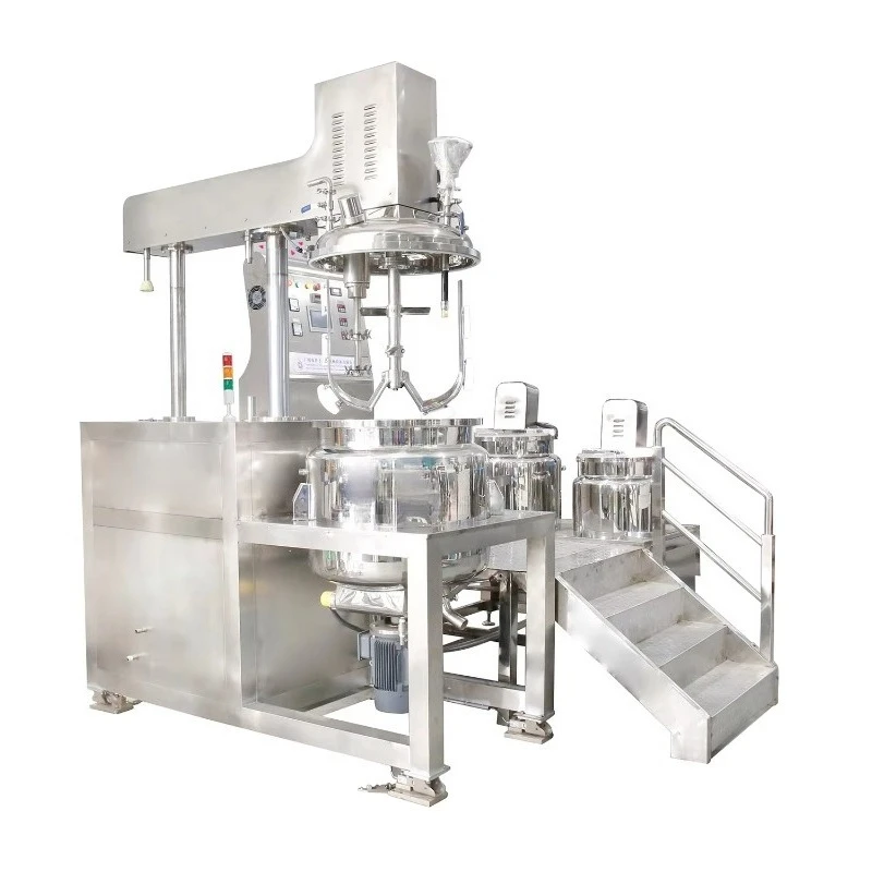 Vacuum Emulsification Homogenizer Chemical Machinery Equipment Cream Production Line Shampoo Toothpaste Making Machine