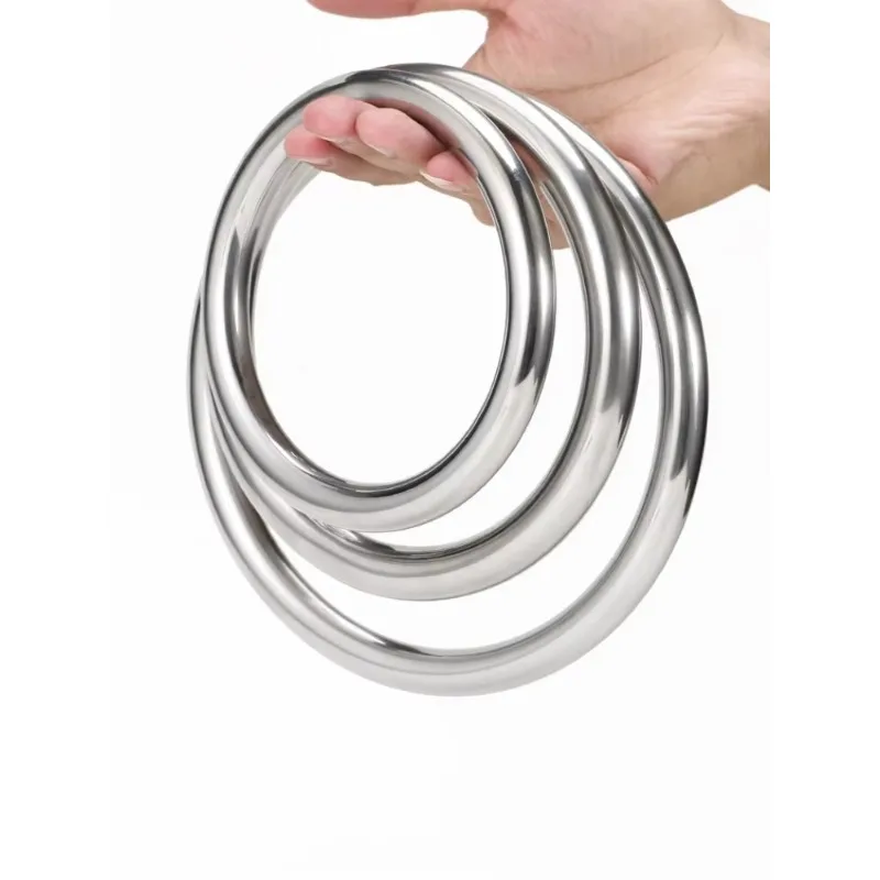 

304 Stainless Steel O-Ring Seamless Circular Ring / Lifting Ring M3 M4 M5 M6 M7 M8