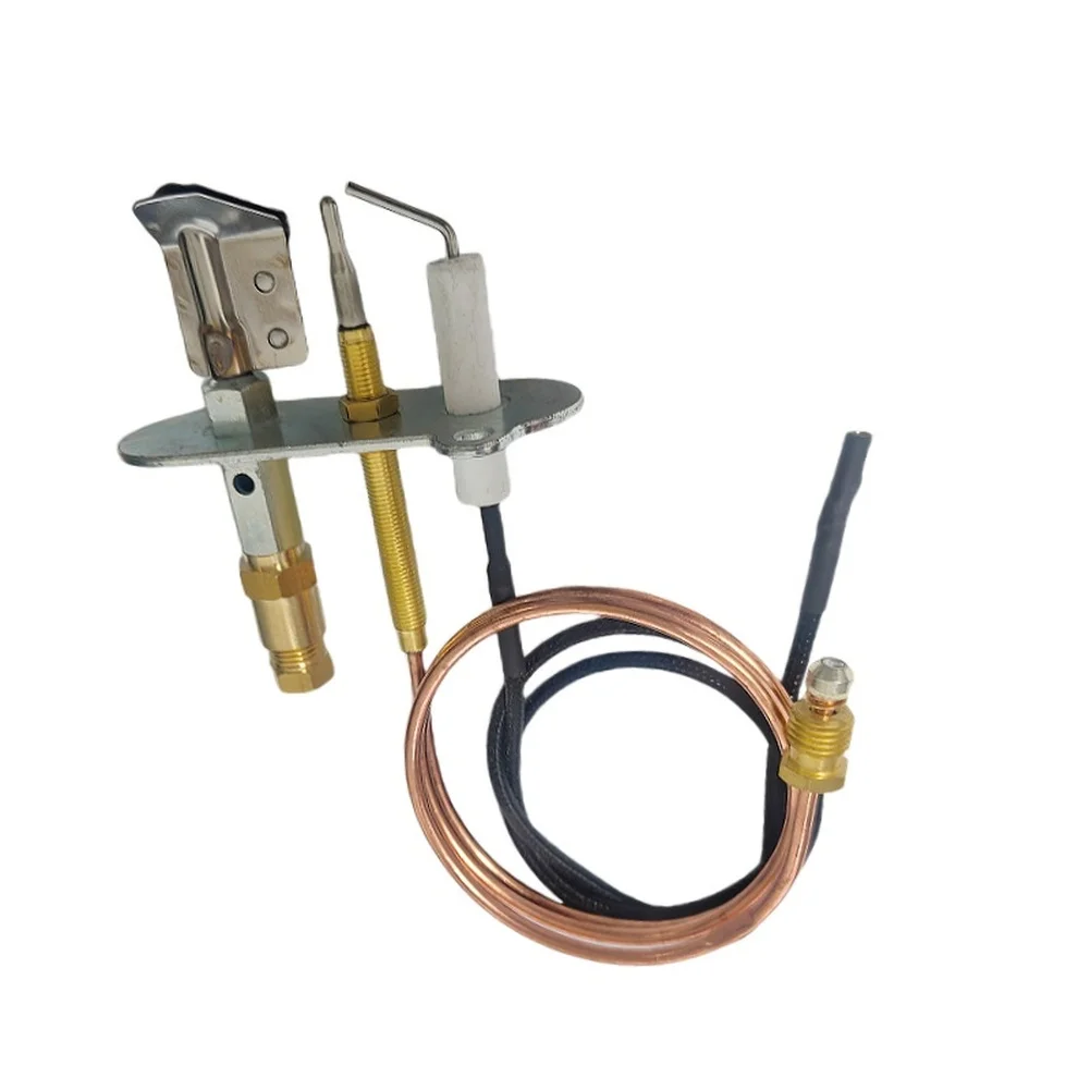 1pcs M9 Thermocouple For Stove Igniter With Oxygen Depletion Sensor And Dual Flame Burner Head Gas Safety Accessories