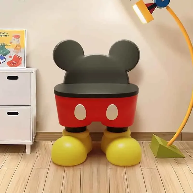 Art Cartoon Stool,Porch Shoe Changing Stool,Living Room Sofa Footstool,Mobile Leisure Seat,Home Decoration,Storage Tea Table