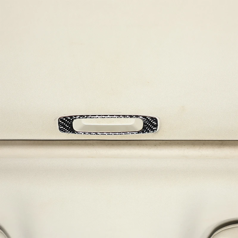 

For Hummer H3 2005-2009 Accessories Soft Carbon Fiber Car Sunroof Handle Decorative Sticker Trim Decoration