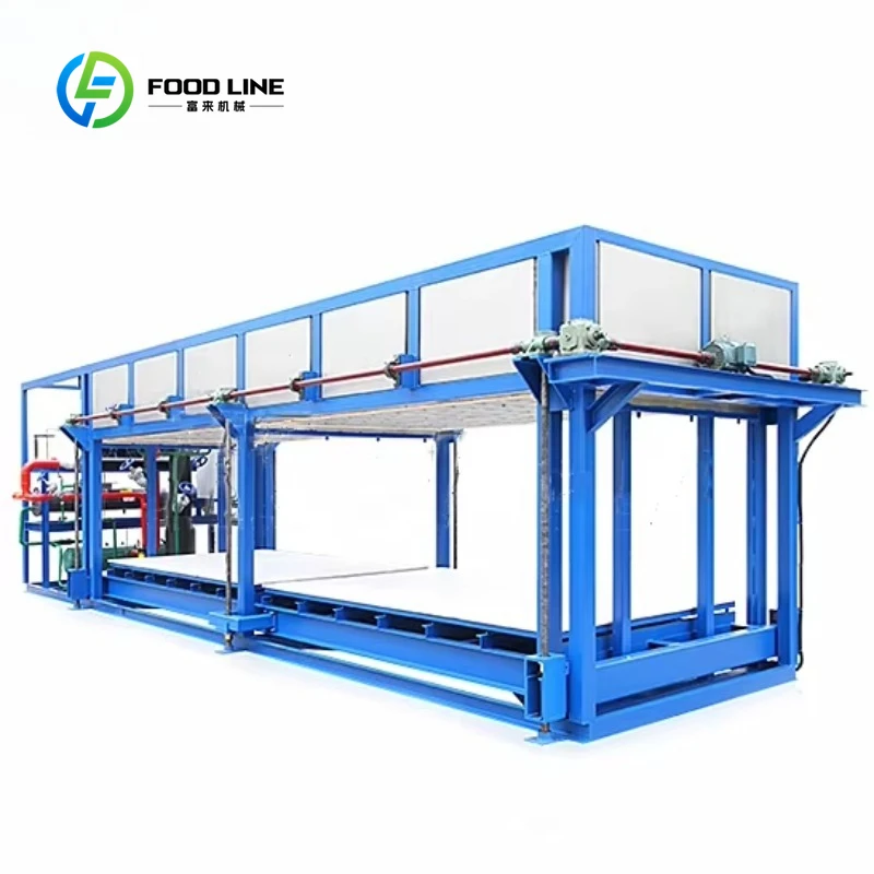 10KG Block Ice System Industrial Cold Source 220V 380V Water Cooling Remote Monitoring Customized High Efficiency Durable