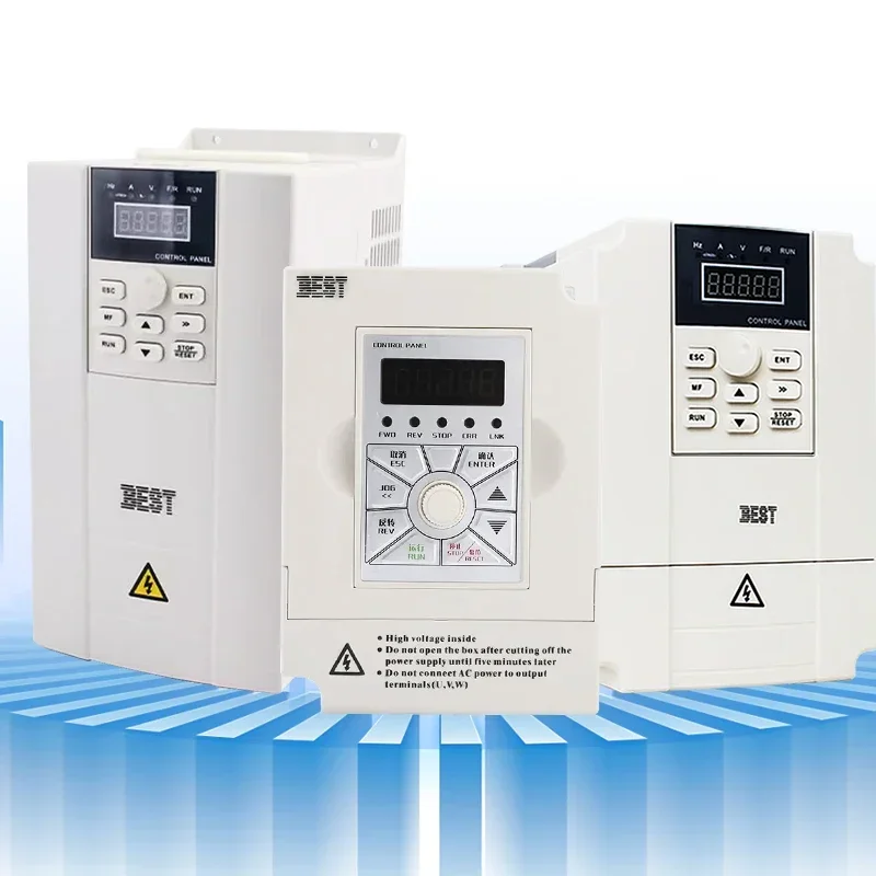Vfd Inverter 7.5kw 220v Single Phase To 3 Phase 380v Industry Vfd Dc Ac Inverter For Textile Machine