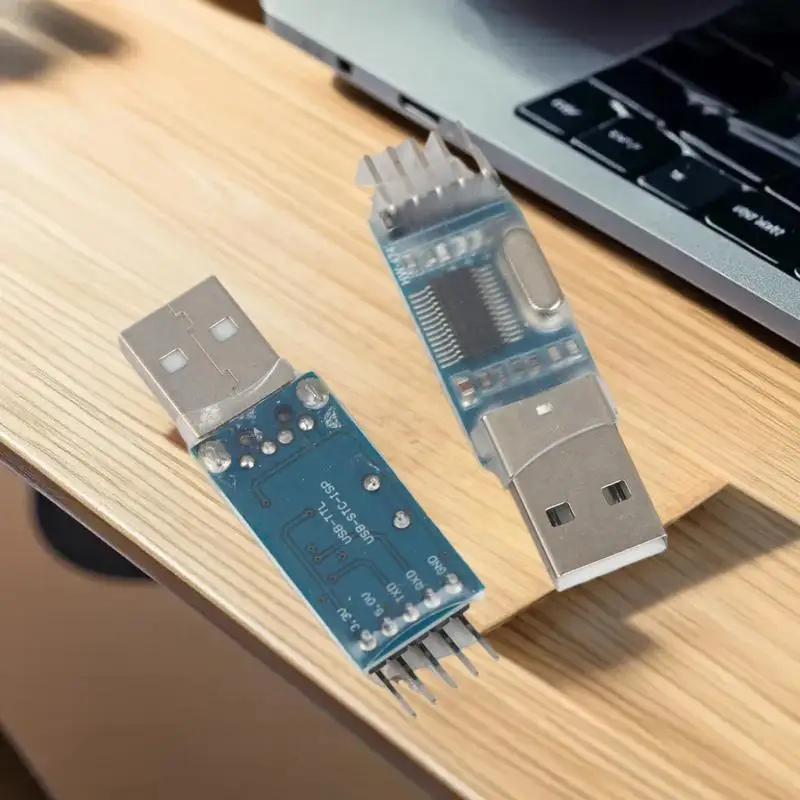 Konwerter mikrokontrolera do szczotkowych silników: Moduł adaptera USB-TTL PL2303HX 3.3V 5V