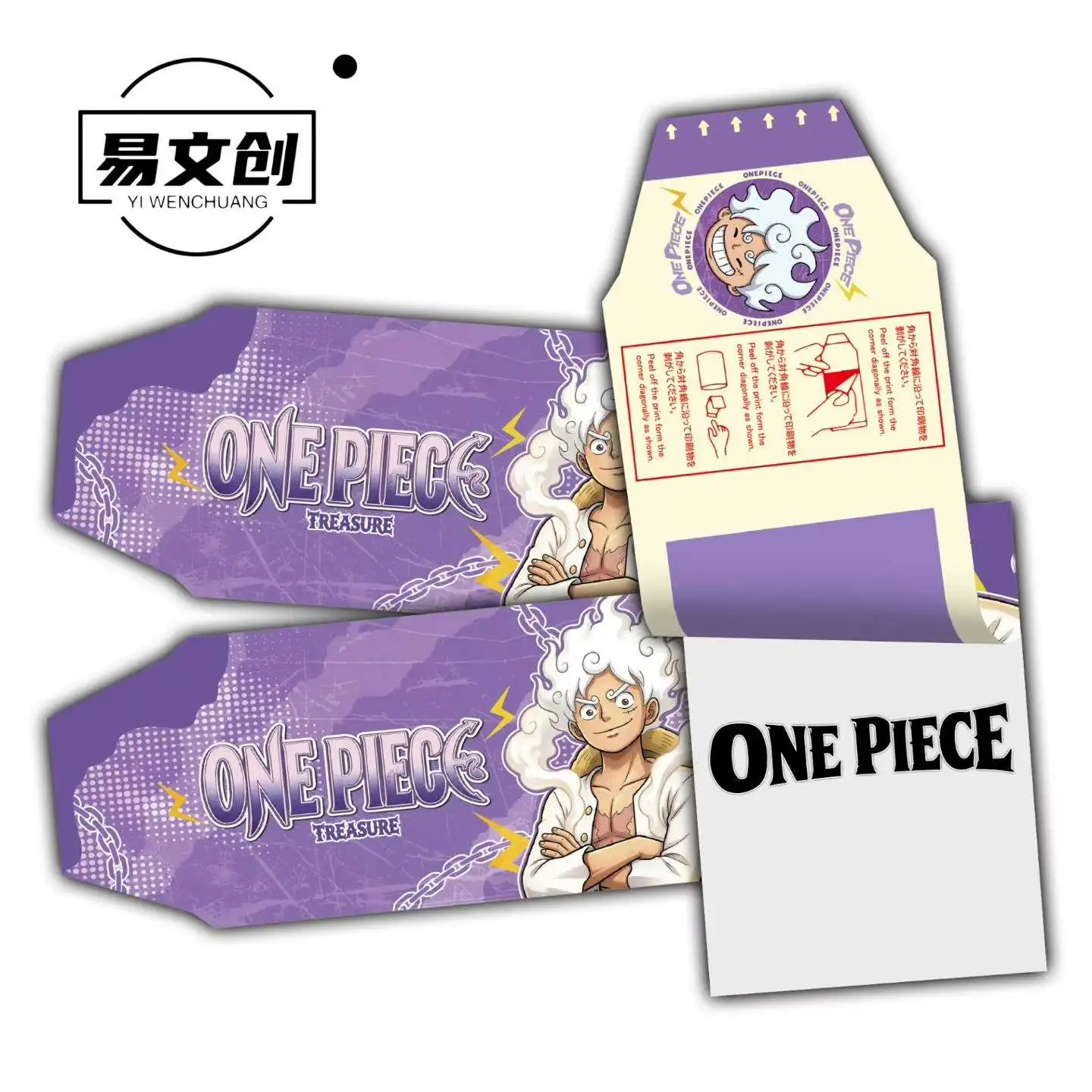 One Piece Tear & Reveal Blind Pack Box Set Vol.2 Anime Sammelkarten, Seltene SSR/DFR/MSR Karten mit Bonusgeschenken, TCG CCG Spiel