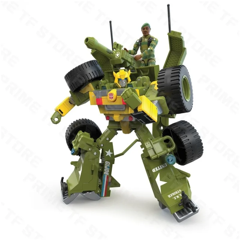Origineel Hasbro Transformer Toy Generations G Series Collaborative Special Force AUTOBOT BUMBLEBEE A.W.E. STRIKER Animefiguur