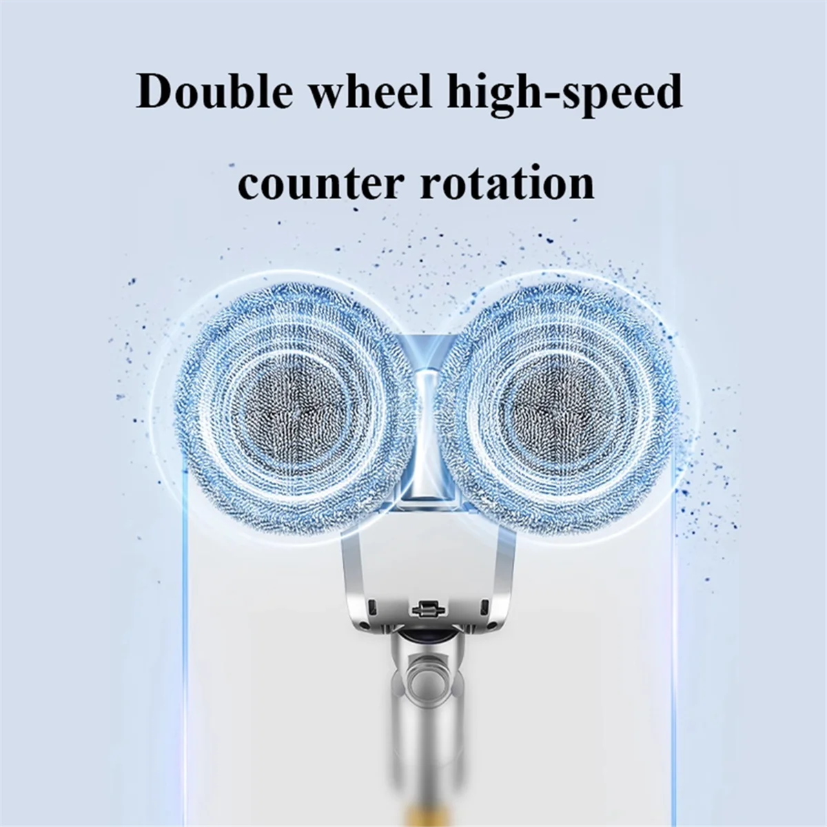 

A67Z For Dyson V7 V8 V10 V11 V12 V15, Dual Rotating Motors with 6 Pieces Washable Mop Pads