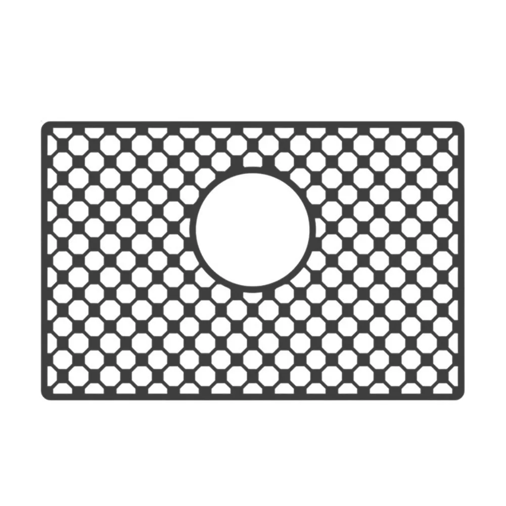 

Kitchen Silicone Sink Mat Non Slip Heat Resistant Design with Drain Openings for Enhanced Stability and Quick Water Drainage