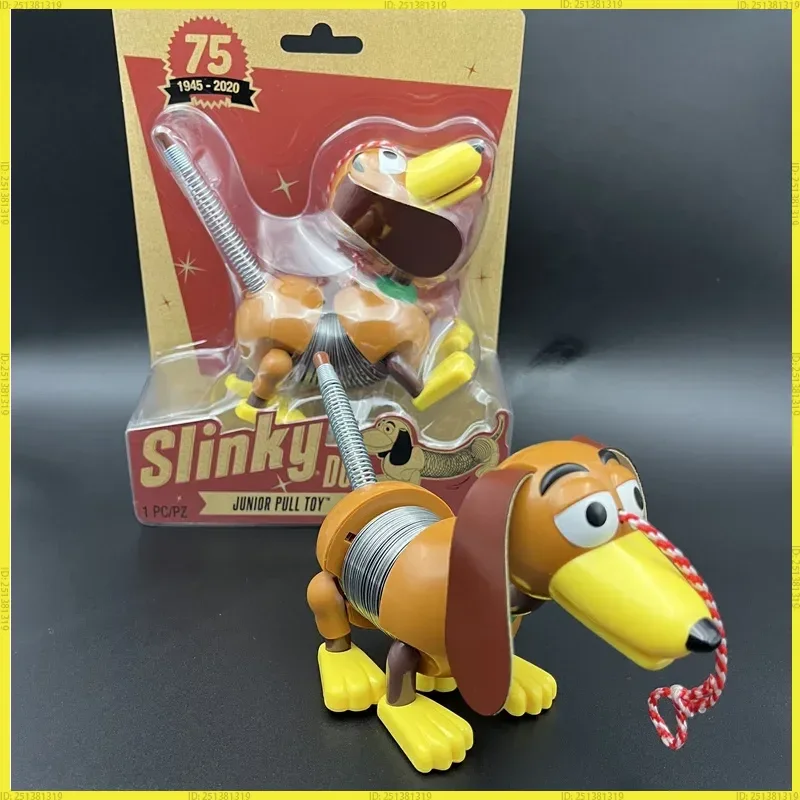 Nuevo auténtico Disney Pixar Toy Story 4 cachorro elástico pastor muñeca de acción juguete hecho a mano cachorro Animal Anime muñeca regalo para niños
