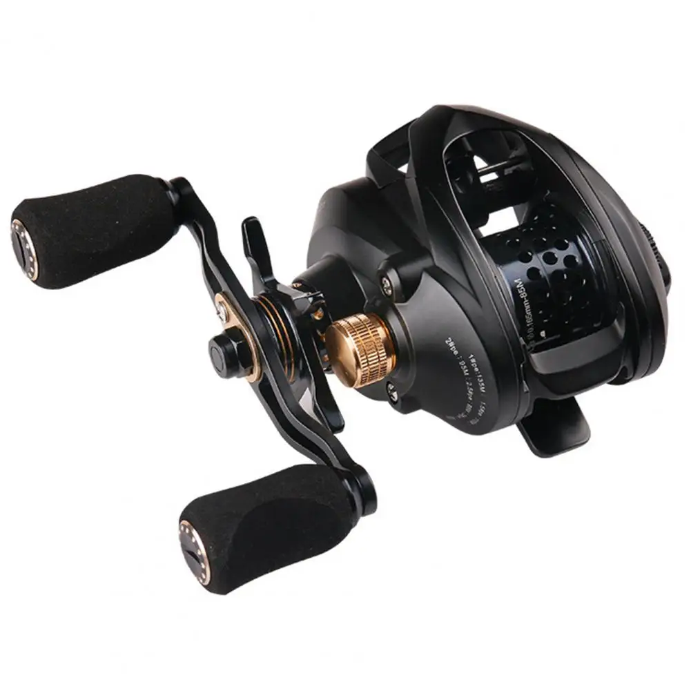 

Fishing Reels Metal Fishing Wheel Lightweight High Hardness Double Wire Cup Low-Profile Reel Fishing Tackle