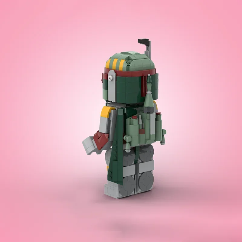 917pcs MOC Bounty Hunter Up Geschaald Minifiguurtje Modelbouw Kerstcadeau Blokken Architectuur DIY Idee Onderwijs Speelgoed Verjaardag