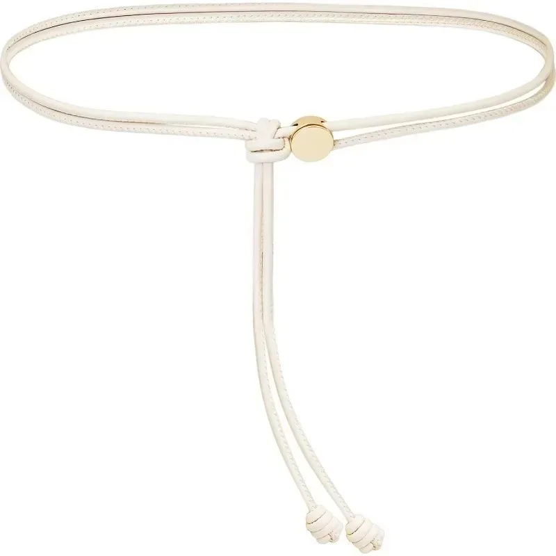 Camicia elegante Cintura in corda sottile Elegante per cintura in similpelle regolabile da donna Cintura in similpelle Versatile