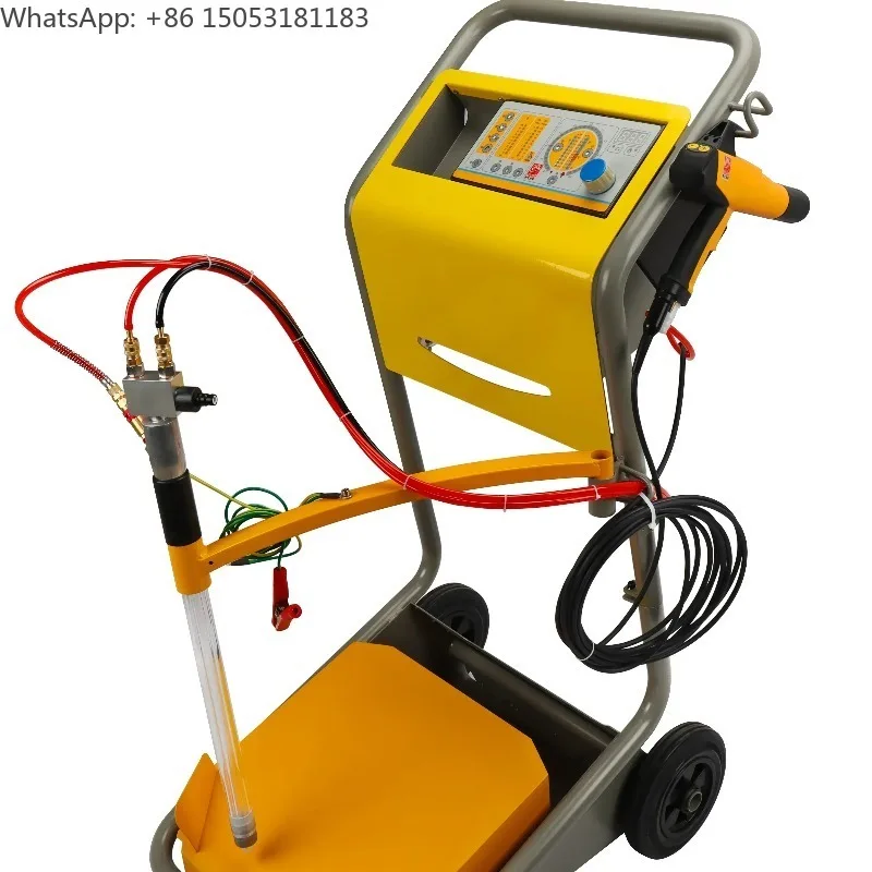 High Quality Feed Box Vibrating Powder Coating Machine In Metal Coating Machinery