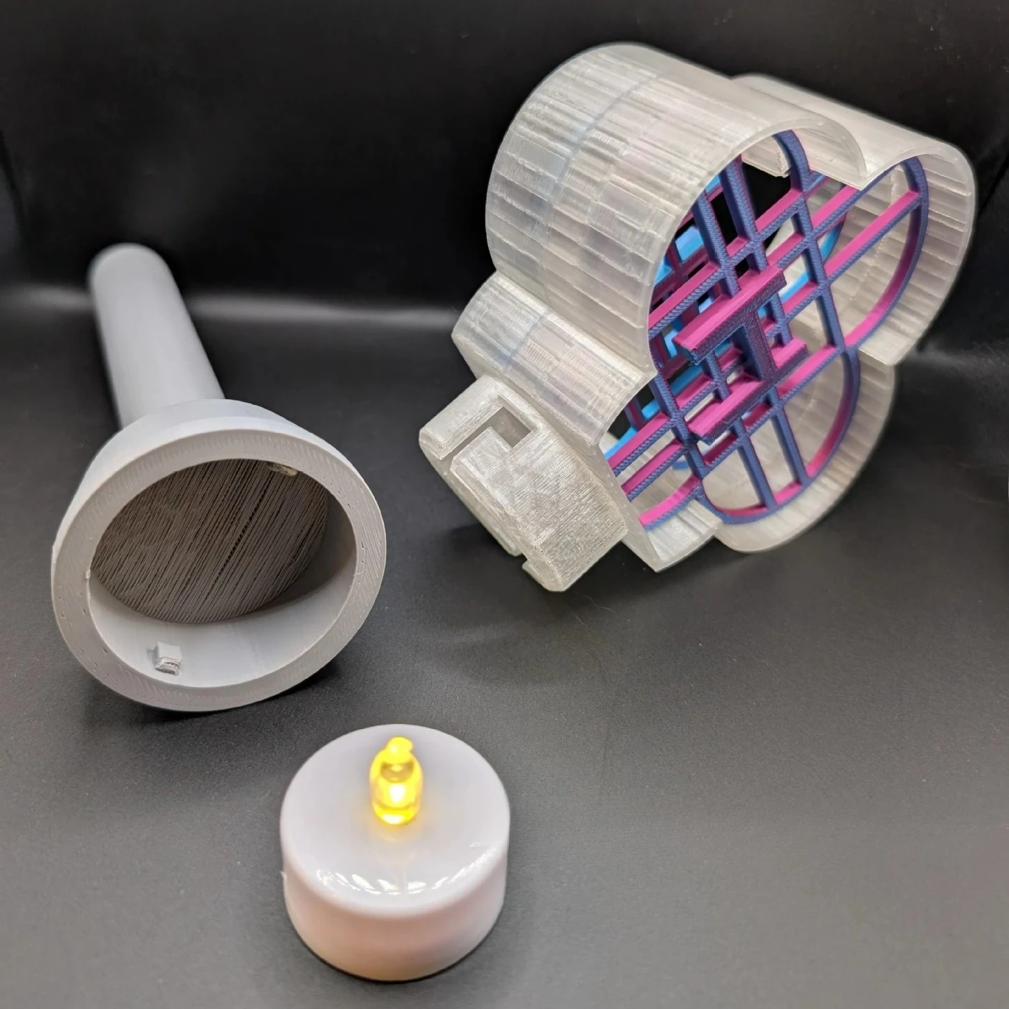 KPop شيطان هنتر ضوء عصا تأثيري الحفل يهتف عصا أضواء ملونة دعم عصا مجموعة هالوين الدعائم الطرف الملحقات #5