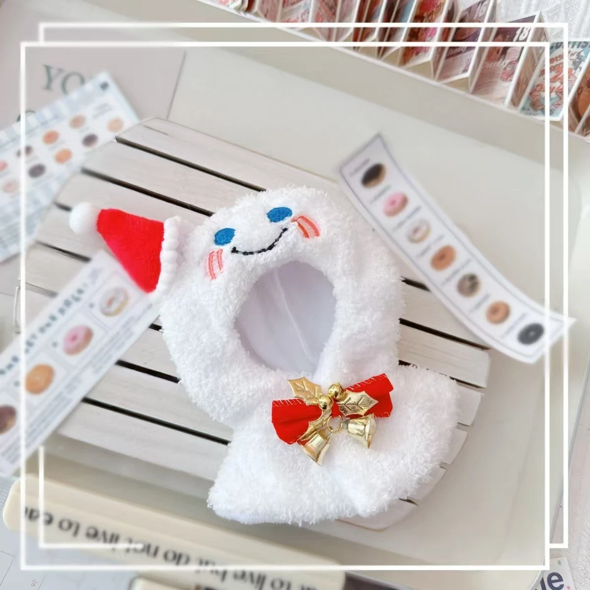 labubu Abbigliamento natalizio per bambini, set pupazzo di neve alce per anziani festa di Natale