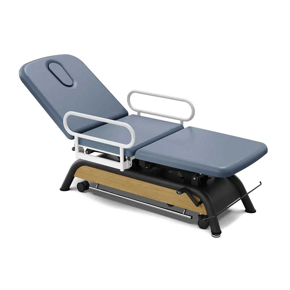 Milton Basic Manufacture Professional 2 Section Adjustable Apoplexy Physiotherapy Table Examination Table Treatment Bed Electric