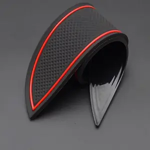 Kaymaz Kapısı Yuvası Kupası Mat Renault Clio 4 için, Oluk kapı pedi, kaymaz, aksesuarları-iç, dümen sol, 10 adet, 2013-2018 6 renault clio için ana satış paspasları-no. 1