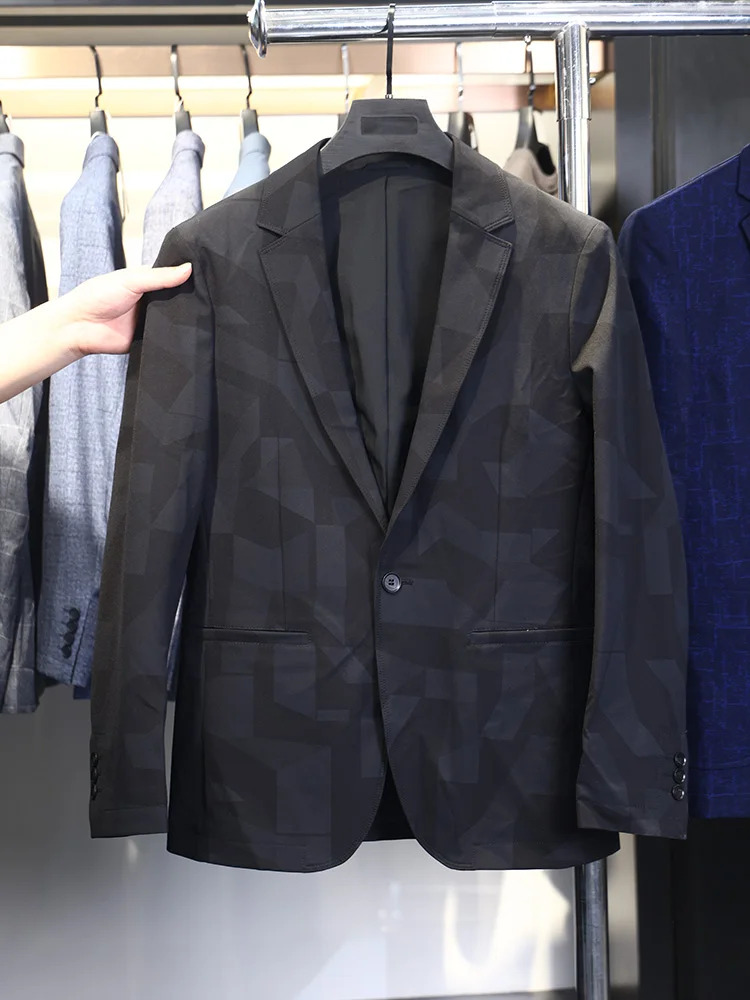 

Мужской костюм Homesi: весенне-осенний, повседневный, однотонный, легкий, для путешествий, простой дизайн, молодежный стиль...