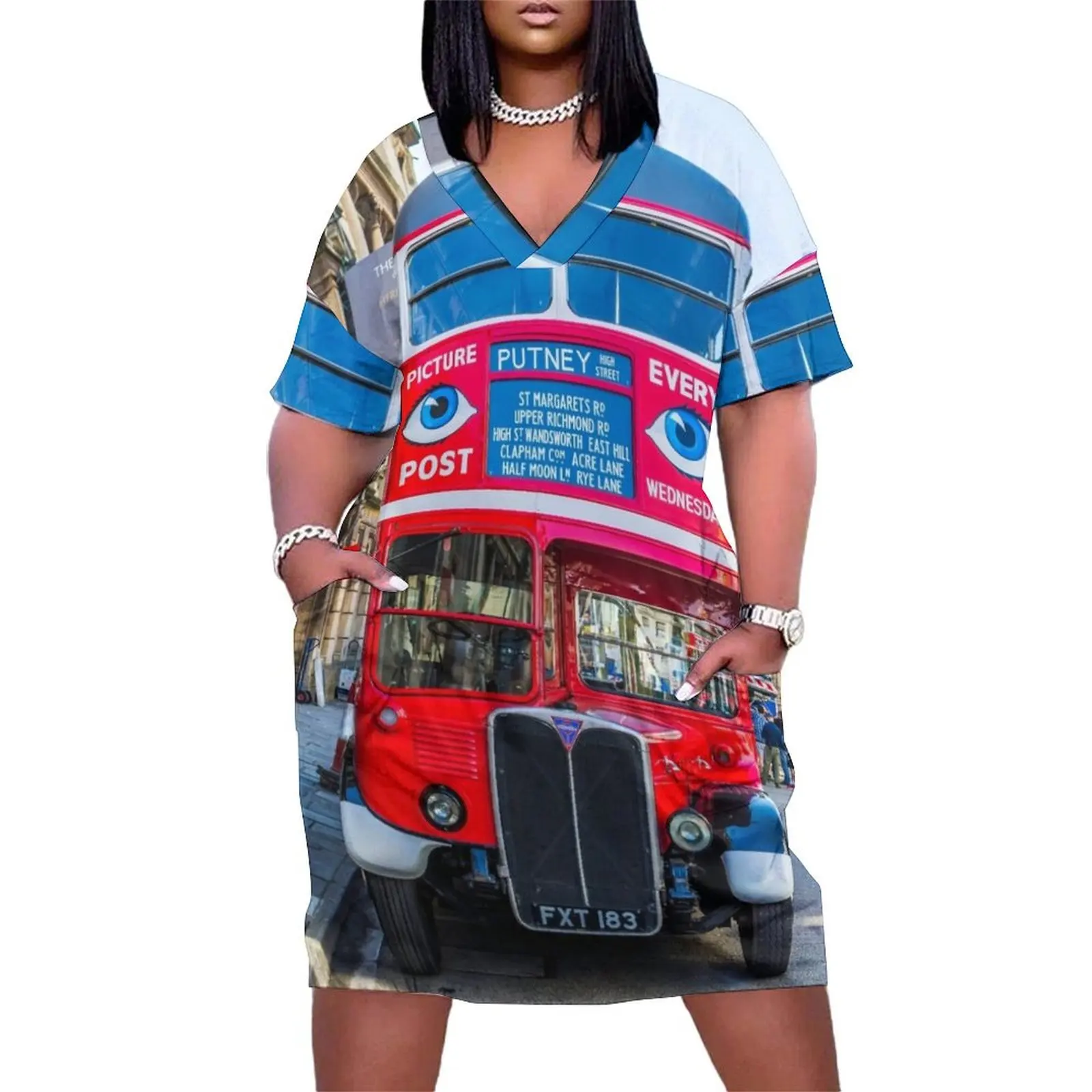 

The Bus To Putney Loose Pocket Dress summer dress woman 2024 dresses women summer 2024 Casual dresses