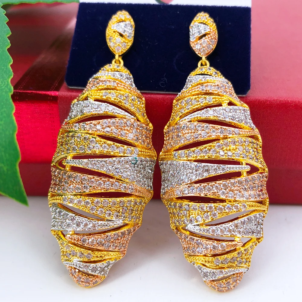 

Missvikki High Quality New Trendy Skeleton Earrings Women's Personalized Creative Daily Hundred with Accessories Jewelry