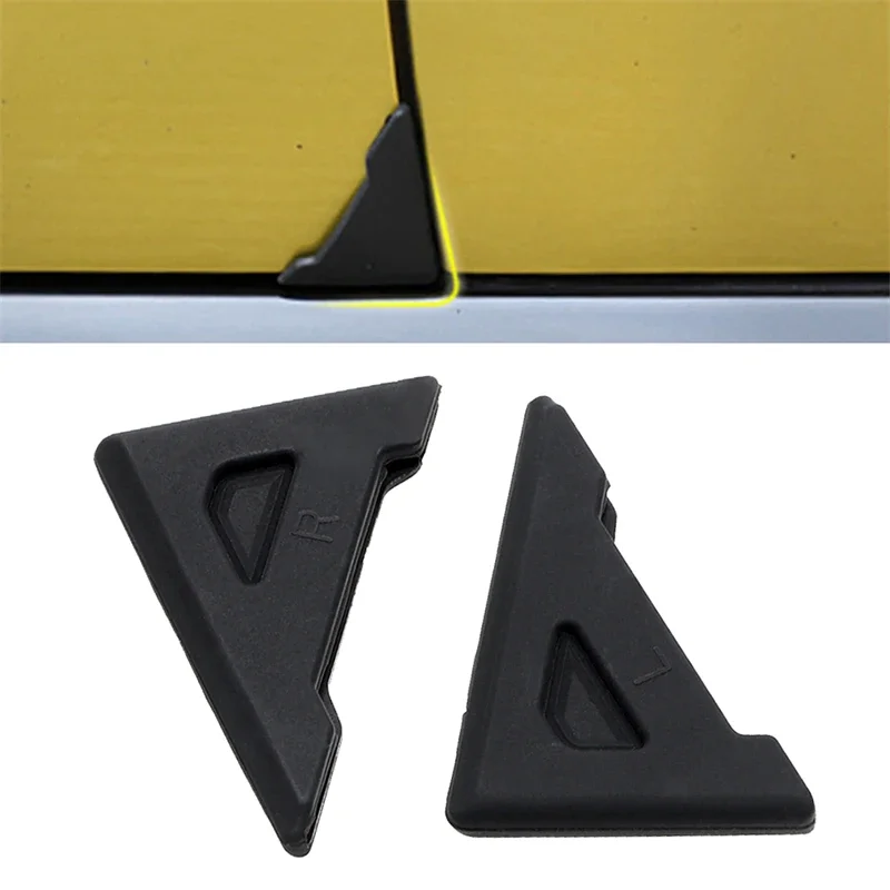 2/4pcs Universal Car Door Corner Edge Guard Silicone Anti-collision Covers Door Corner Scratch Protective Guard Auto Accessories