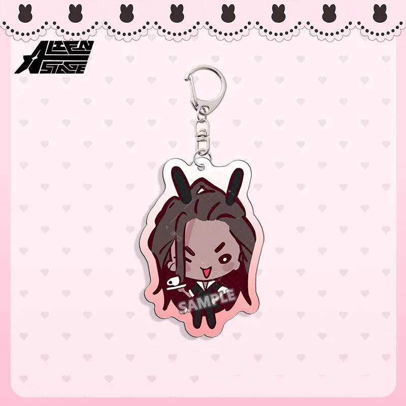 أنيمي الغريبة المرحلة ميزي سوا حتى إيفان هيونا لوكا تأثيري المفاتيح Kawaii الاكريليك قلادة كيرينغ مفتاح ملحقات السلسلة حلية #2