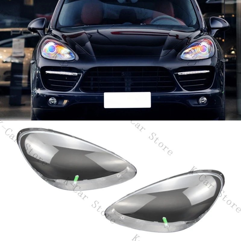 

For Porsche Cayenne 2011 2012 2013 2014 HeadLight Lamp Cover Headlight Transparent Lamp Cover Shade Transparent Car Accessories
