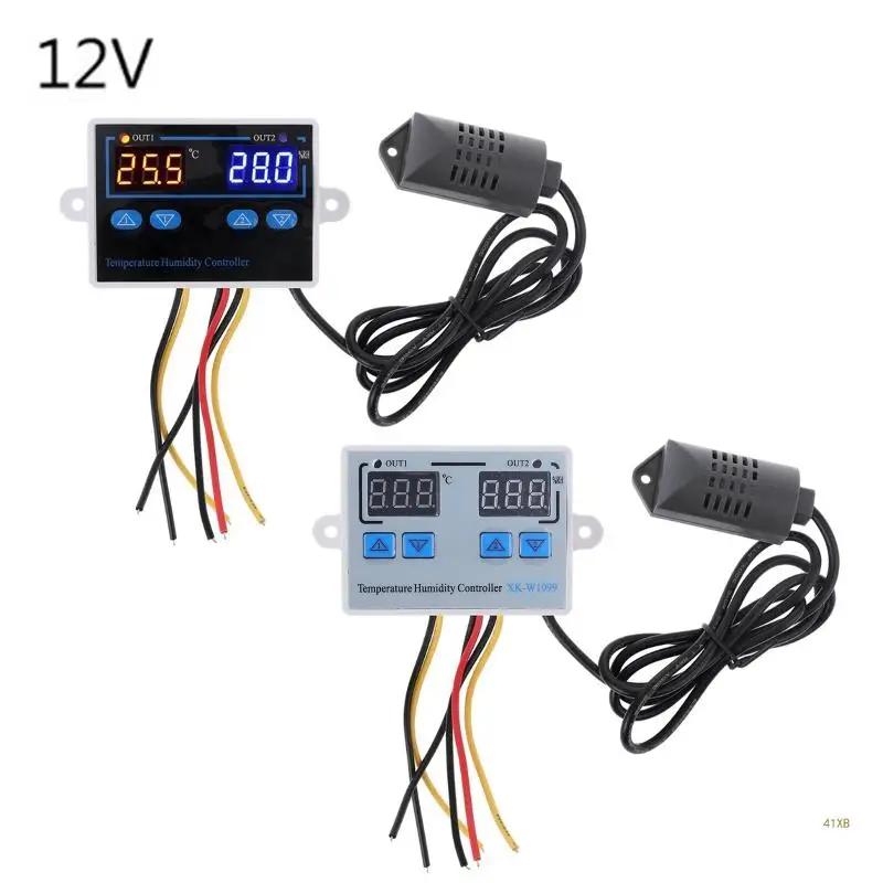 

41XB Temperature Humidity Controller 110V-220V with Temperature Humidity Probe