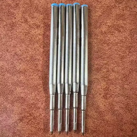 5 قطعة MB جل القلم الملء الأسود والأزرق قلم الكرات الدوّارة عبوات حقيبة جلدية هدية صندوق المدرسة مكتب الكتابة السلس الحبر الملحقات #3